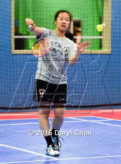 Thumbnail 2 in Almont League Badminton Finals photogallery.