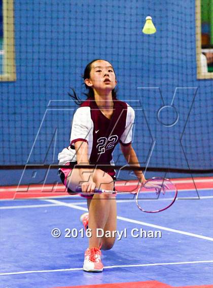 Thumbnail 2 in Almont League Badminton Finals photogallery.