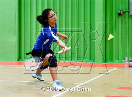 Thumbnail 1 in Almont League Badminton Finals photogallery.