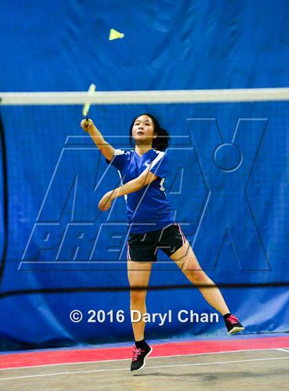 Thumbnail 2 in Almont League Badminton Finals photogallery.
