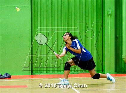 Thumbnail 3 in Almont League Badminton Finals photogallery.