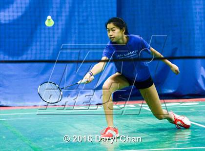 Thumbnail 1 in Almont League Badminton Finals photogallery.
