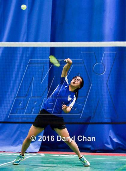 Thumbnail 1 in Almont League Badminton Finals photogallery.
