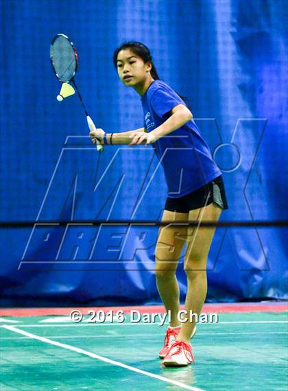 Thumbnail 2 in Almont League Badminton Finals photogallery.