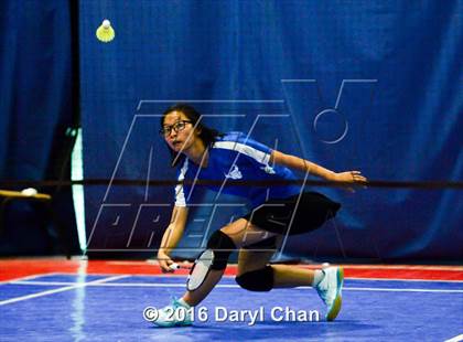 Thumbnail 1 in Almont League Badminton Finals photogallery.