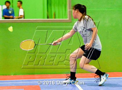 Thumbnail 3 in Almont League Badminton Finals photogallery.