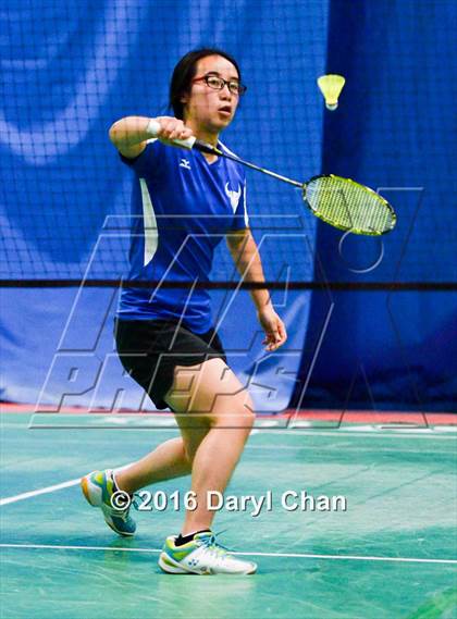Thumbnail 1 in Almont League Badminton Finals photogallery.