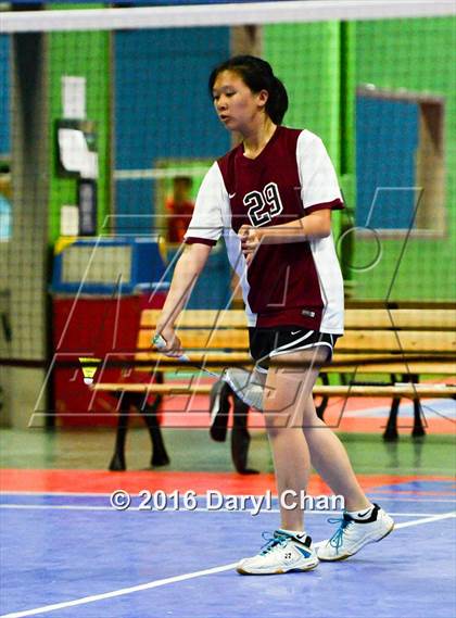 Thumbnail 1 in Almont League Badminton Finals photogallery.