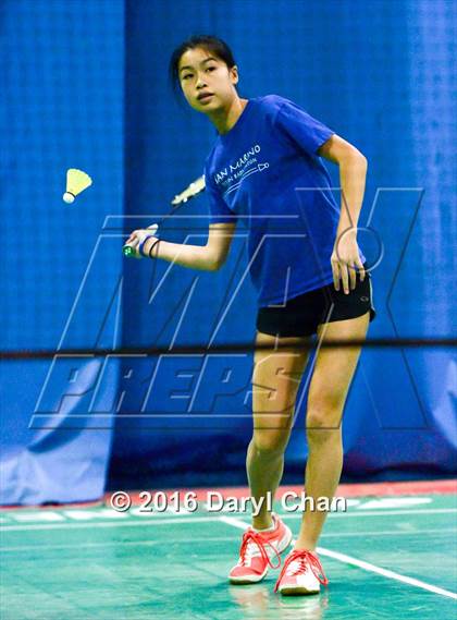 Thumbnail 1 in Almont League Badminton Finals photogallery.