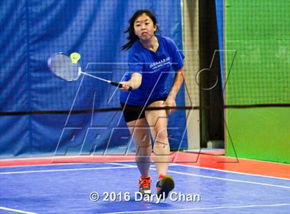 Thumbnail 2 in Almont League Badminton Finals photogallery.