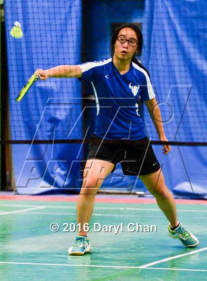 Thumbnail 2 in Almont League Badminton Finals photogallery.