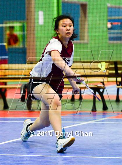 Thumbnail 2 in Almont League Badminton Finals photogallery.