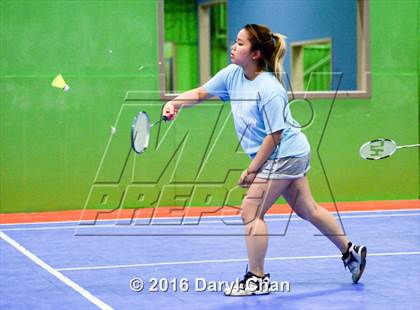 Thumbnail 1 in Almont League Badminton Finals photogallery.