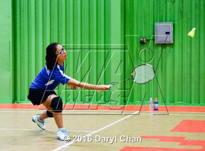 Thumbnail 2 in Almont League Badminton Finals photogallery.