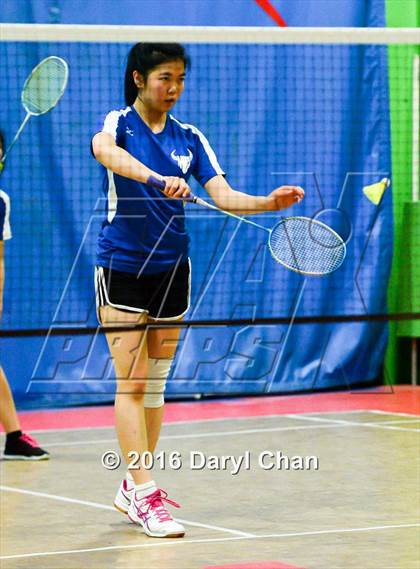 Thumbnail 1 in Almont League Badminton Finals photogallery.