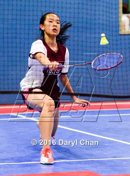 Thumbnail 1 in Almont League Badminton Finals photogallery.