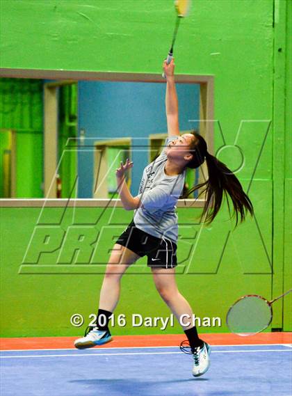 Thumbnail 1 in Almont League Badminton Finals photogallery.