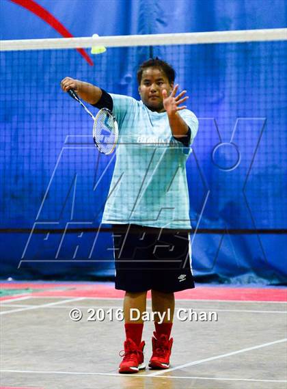 Thumbnail 1 in Almont League Badminton Finals photogallery.