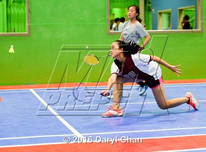 Thumbnail 2 in Almont League Badminton Finals photogallery.