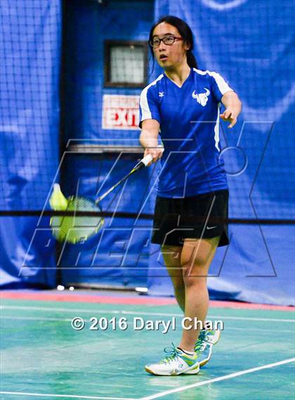 Thumbnail 2 in Almont League Badminton Finals photogallery.