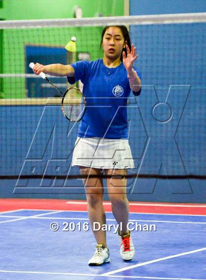 Thumbnail 2 in Almont League Badminton Finals photogallery.