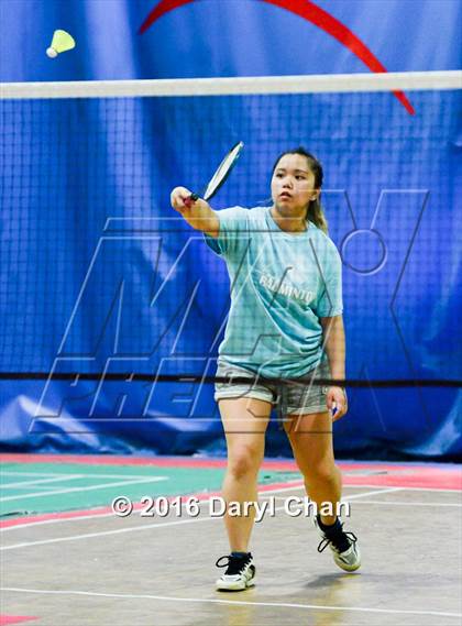 Thumbnail 1 in Almont League Badminton Finals photogallery.