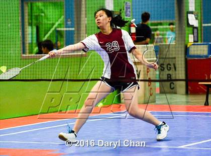 Thumbnail 3 in Almont League Badminton Finals photogallery.