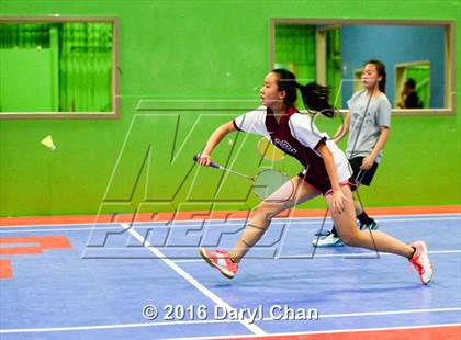 Thumbnail 2 in Almont League Badminton Finals photogallery.