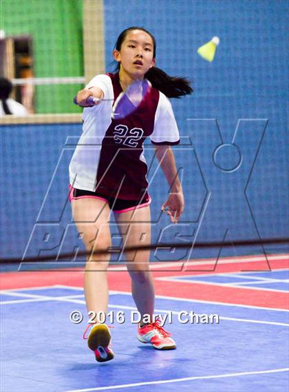 Thumbnail 1 in Almont League Badminton Finals photogallery.