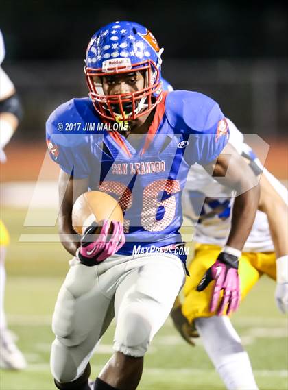 Thumbnail 3 in San Leandro vs. Foothill (CIF-NCS D1-Quarterfinals) photogallery.