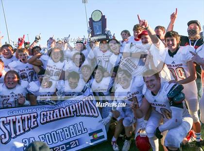 Thumbnail 3 in Durango vs. Roosevelt (CHSAA 3A State Championship) photogallery.