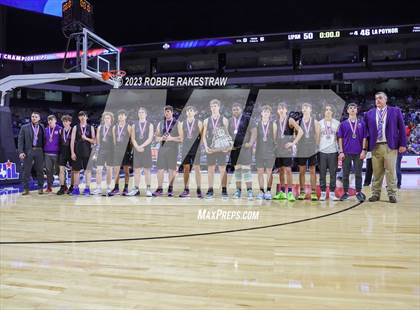 Thumbnail 3 in Lipan vs. LaPoynor (UIL 2A Basketball State Final Medal Ceremony) photogallery.