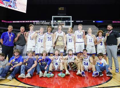 Thumbnail 3 in Lipan vs. LaPoynor (UIL 2A Basketball State Final Medal Ceremony) photogallery.