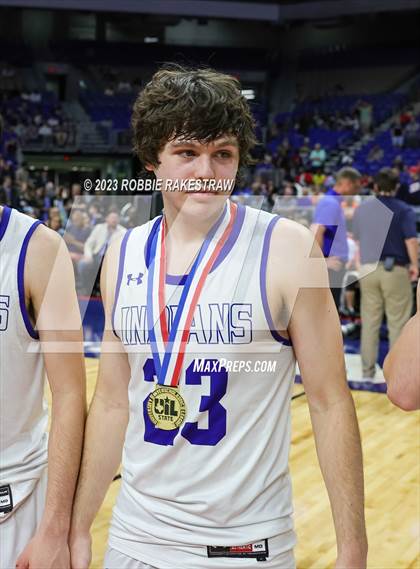 Thumbnail 3 in Lipan vs. LaPoynor (UIL 2A Basketball State Final Medal Ceremony) photogallery.