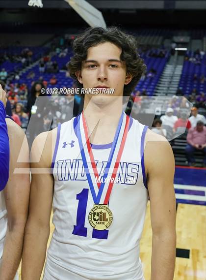 Thumbnail 3 in Lipan vs. LaPoynor (UIL 2A Basketball State Final Medal Ceremony) photogallery.