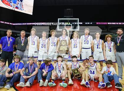 Thumbnail 3 in Lipan vs. LaPoynor (UIL 2A Basketball State Final Medal Ceremony) photogallery.