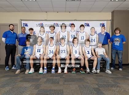 Thumbnail 2 in Lipan vs. LaPoynor (UIL 2A Basketball State Final Medal Ceremony) photogallery.