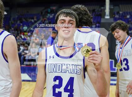 Thumbnail 3 in Lipan vs. LaPoynor (UIL 2A Basketball State Final Medal Ceremony) photogallery.