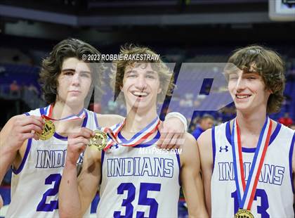Thumbnail 3 in Lipan vs. LaPoynor (UIL 2A Basketball State Final Medal Ceremony) photogallery.