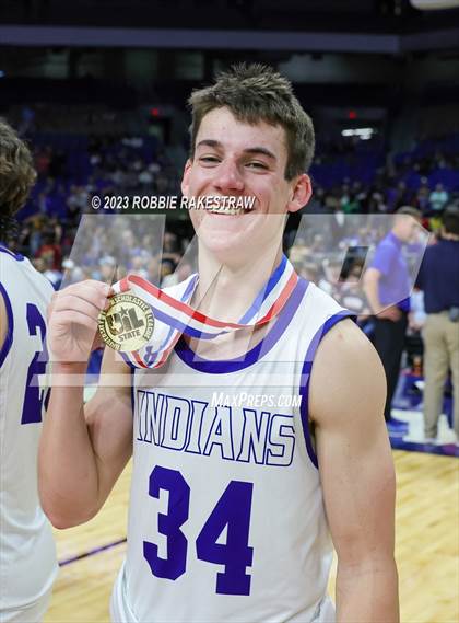Thumbnail 1 in Lipan vs. LaPoynor (UIL 2A Basketball State Final Medal Ceremony) photogallery.