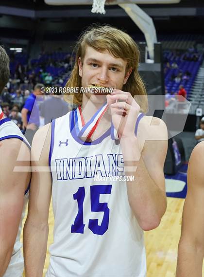 Thumbnail 3 in Lipan vs. LaPoynor (UIL 2A Basketball State Final Medal Ceremony) photogallery.