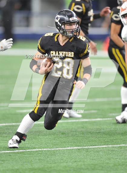 Thumbnail 2 in Refugio vs. Crawford (UIL 2A Division 1 Final) photogallery.