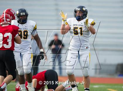 Thumbnail 3 in Central Catholic vs. Cumberland Valley (PIAA Class AAAA Semifinal) photogallery.