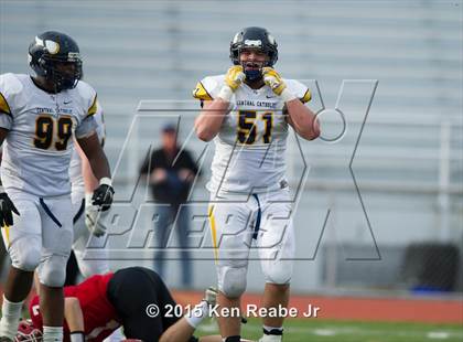 Thumbnail 1 in Central Catholic vs. Cumberland Valley (PIAA Class AAAA Semifinal) photogallery.
