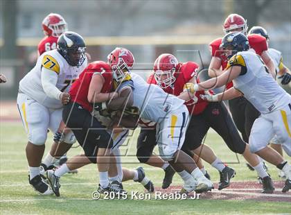 Thumbnail 2 in Central Catholic vs. Cumberland Valley (PIAA Class AAAA Semifinal) photogallery.