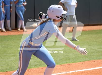 Thumbnail 2 in Katy vs Brazoswood (UIL 6A Softball Region 3 Semifinal) photogallery.