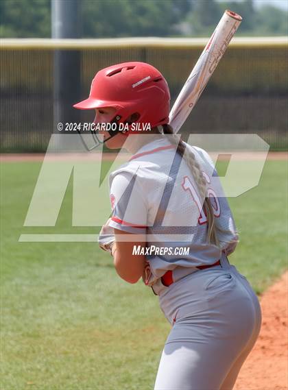 Thumbnail 3 in Katy vs Brazoswood (UIL 6A Softball Region 3 Semifinal) photogallery.
