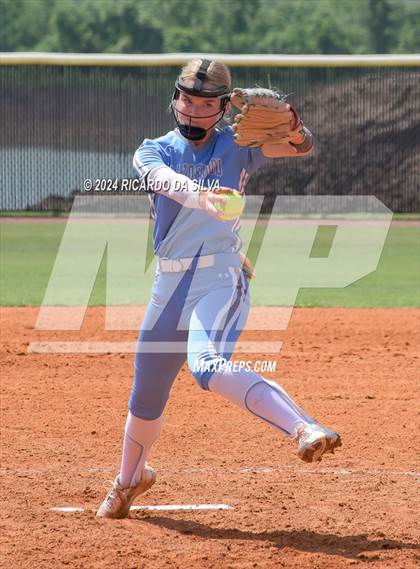Thumbnail 3 in Katy vs Brazoswood (UIL 6A Softball Region 3 Semifinal) photogallery.