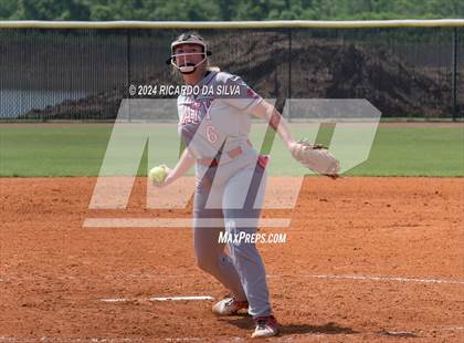 Thumbnail 1 in Katy vs Brazoswood (UIL 6A Softball Region 3 Semifinal) photogallery.