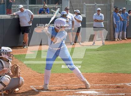 Thumbnail 3 in Katy vs Brazoswood (UIL 6A Softball Region 3 Semifinal) photogallery.